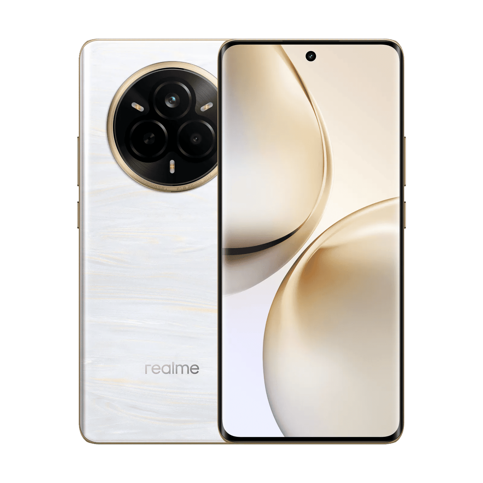 スマートフォン本体 Realme 14 Pro 5G 8GB + 256GB Pearl White realme 14 Pro 5G (WHITE 256 GB 8 GB RAM) 6.7